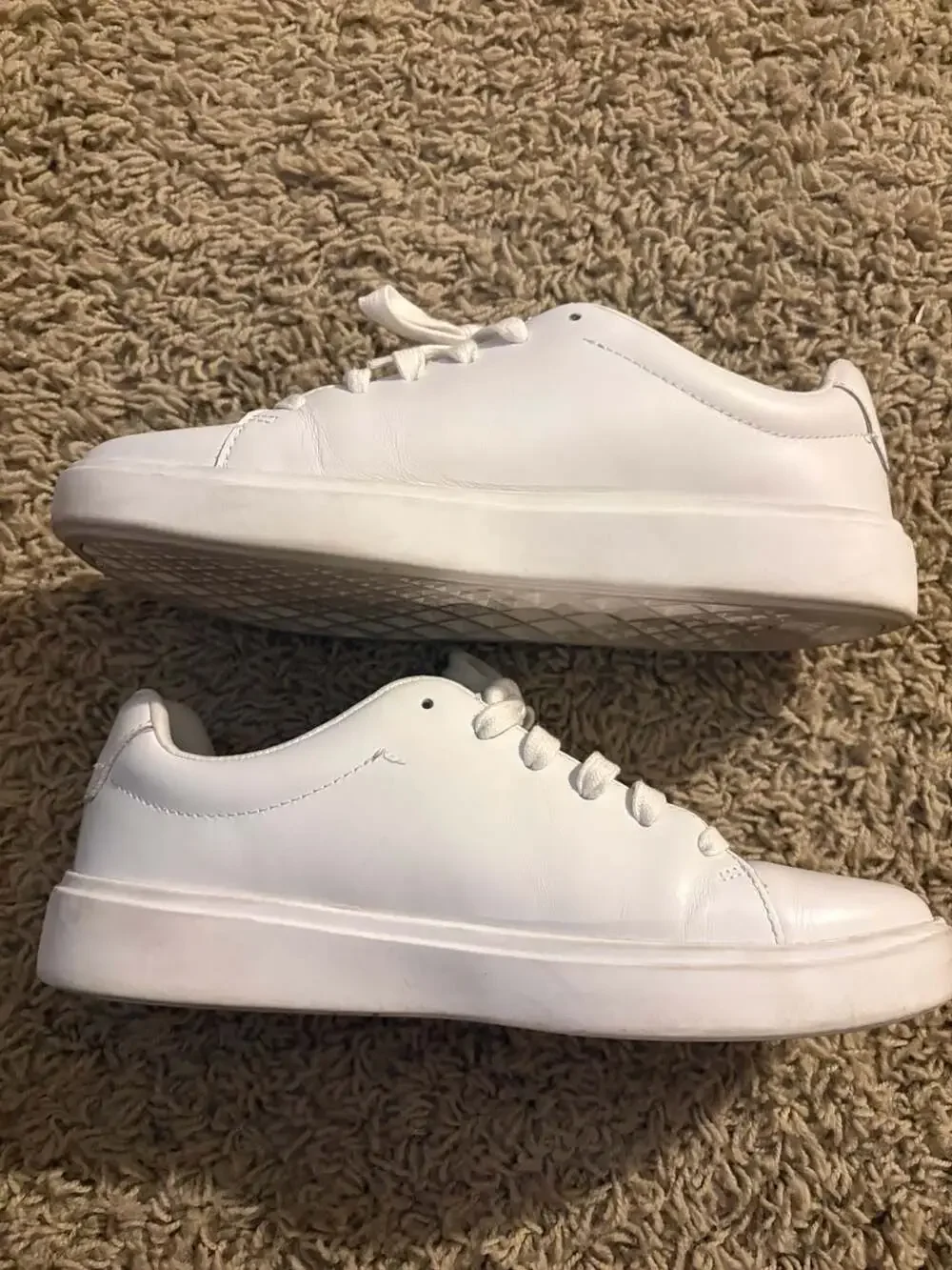 Cole Haan Grand Crosscourt Traveler Sneaker Size 8.5 B White Leather